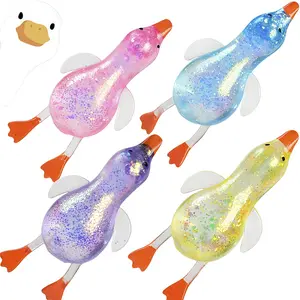 Duck Sugar Stress Ball Soft Slow Rise Sugar Squishy Toy Anxiety Relief Sensory Fidget for Kids & Adults Calming Stress Relief Gift