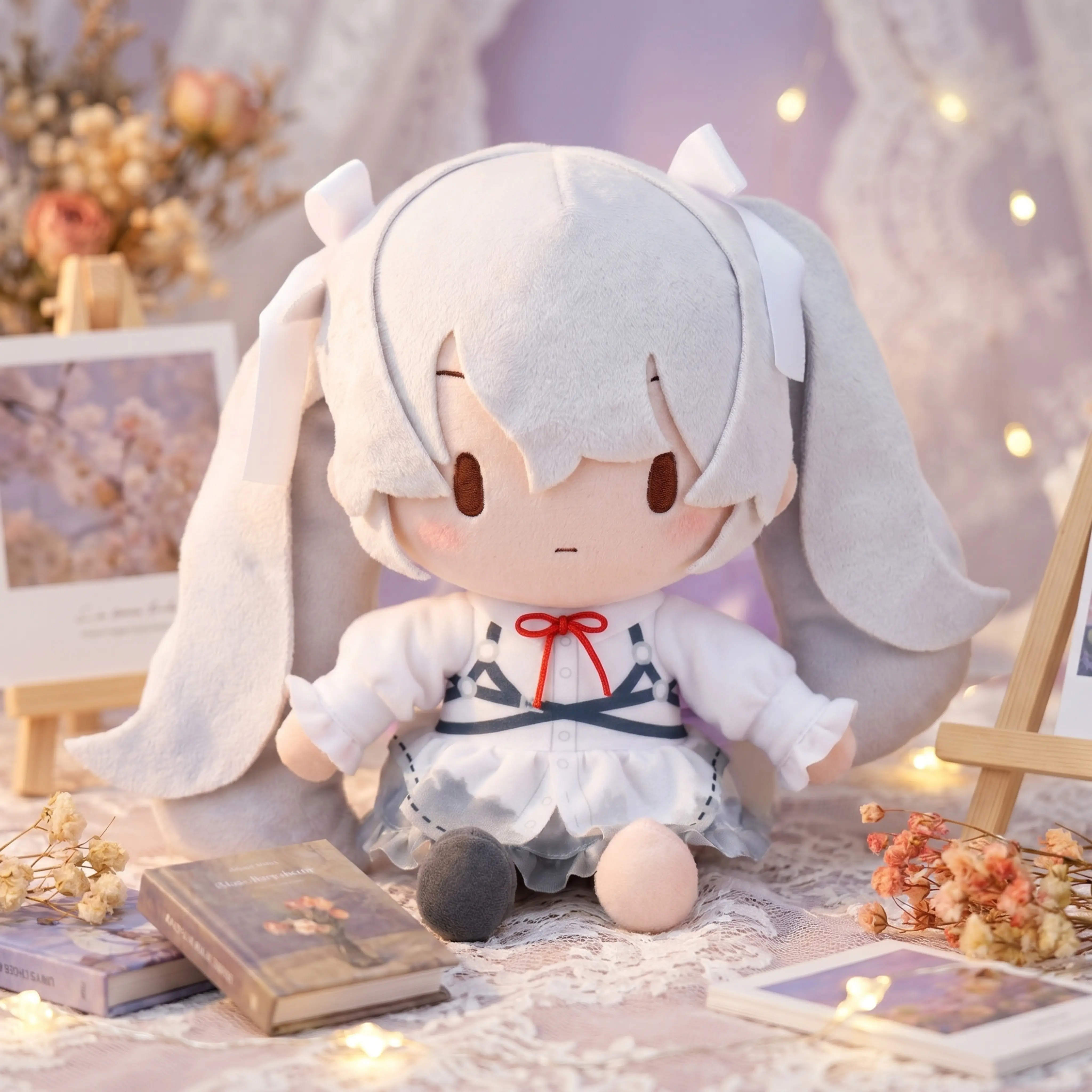 30cm Hatsune Miku Official Fuwa Petit Project Sekai Empty Sekai Stuffed Plush Toy Soft Cuddly Great Texture Authentic Plushie Fan Collection Holiday & Birthday Gifts