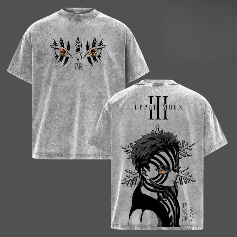 Portgas D. Ace Shirt – One Piece Washed Oversized Tee, Fire Fist
