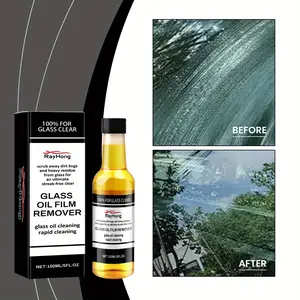 Glass oil film remover Automotive windshield hydrophobic deep cleaning oil film anti-mist remover