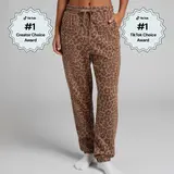Comfrt | Waffle Lounge Jogger | Soft Waffle Knit Tapered Jogger Pants