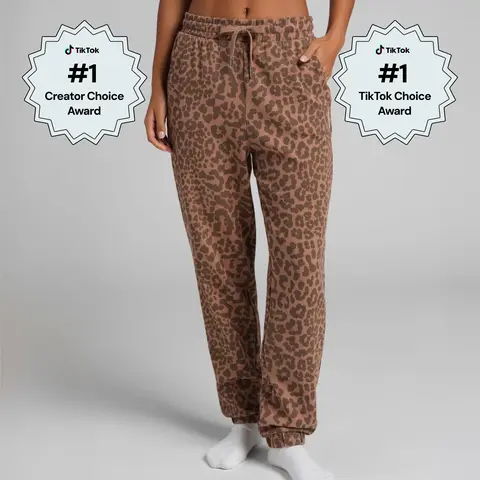 Comfrt | Waffle Lounge Jogger | Soft Waffle Knit Tapered Jogger Pants