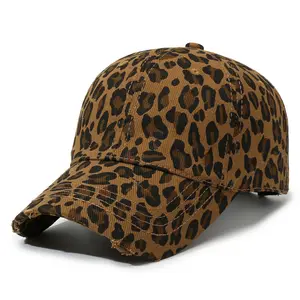 Nice Original New Leopard Print Baseball Cap – Adjustable Protection Fashion All-Match Outdoor Sports Hat for Men Women