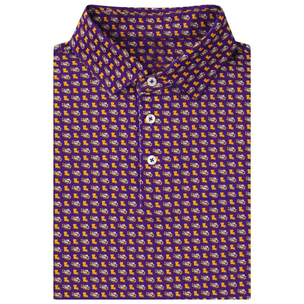 The LSU Eye Of The Tiger 2.0 Polo