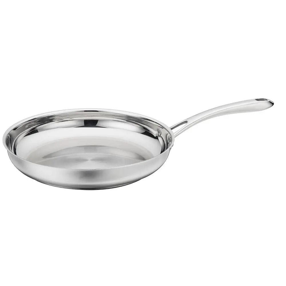 Cuisinart Classic 12" Stainless Steel Skillet - 8322-30: Oven & Broiler Safe Dishwasher Safe Induction Compatible