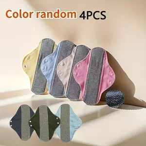 4pcs Leak-Proof & Waterproof Washable Incontinence Padswith Graphene Aseptic Technology for Elderly Care Absorbent Pads