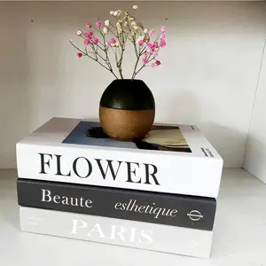 Luxury Book Storage Box Decoration