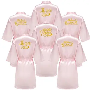 Mis Quince Años Quinceañera Robe Birthday Party Bathrobe Elegant Girls Celebration Gown for 15th Anniversary Ceremony
