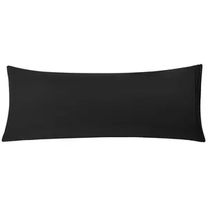 PiccoCasa Brushed Microfiber Body Pillowcases Soft Breathable for Adults with Embroidery, Soft Pillow Case Covers with Zipper Closure