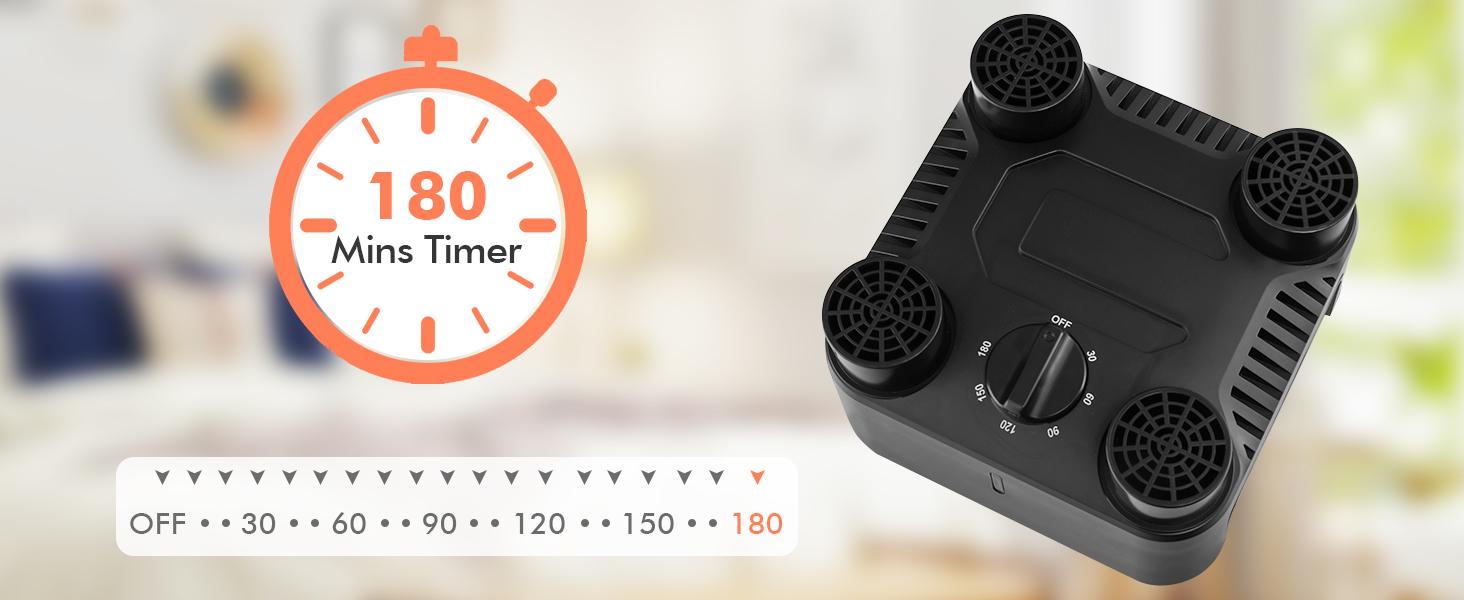 [NEW YEAR SALE] Costway-Boot Dryer, Electric Shoe Dryer and Warmer with Heat Blower, Fast Drying, Overheat Protection, Warmer for Work Boots/Ski/Sneaker/Glove/Hats