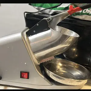 Segawe Home Ice Shaver & Crusher Machine Commercial Grade Snow Cone Maker 143 lbs Silver