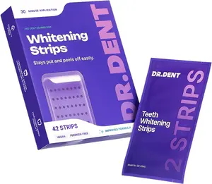 Dr. Dent Purple Teeth Whitening Strips – Fast Results, Zero Sensitivity
