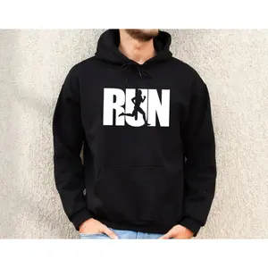Running Hoodie, Workout Hoodie, Marathon Hoodie, Runner Man, Woman Gift, Gift For Runner, Fitness Clothing,Casual Wear,Weekend Runner Hoodie Hoodie