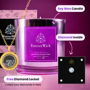 The ForeverWick Signature Sparkle Candle The ForeverWick Signature Sparkle Candle