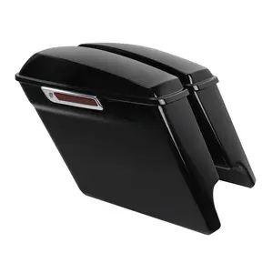 TCMT 5" Stretched Hard Saddlebags Fit For Harley Touring Electra Road Glide 2014-2024