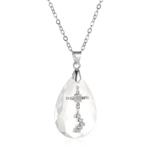 Simple Temperament Wild Drop Pendant Necklace