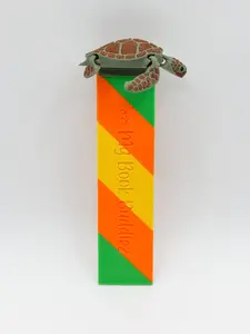 Tim the Turtle Complete Articulated Bookmark