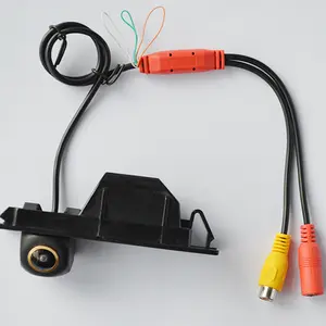 Car Backup Camera Set, License Plate Position Installation, Ahd720p or 1080P Video Signal, Includes Camera, Mounts, Wire, Power Cable