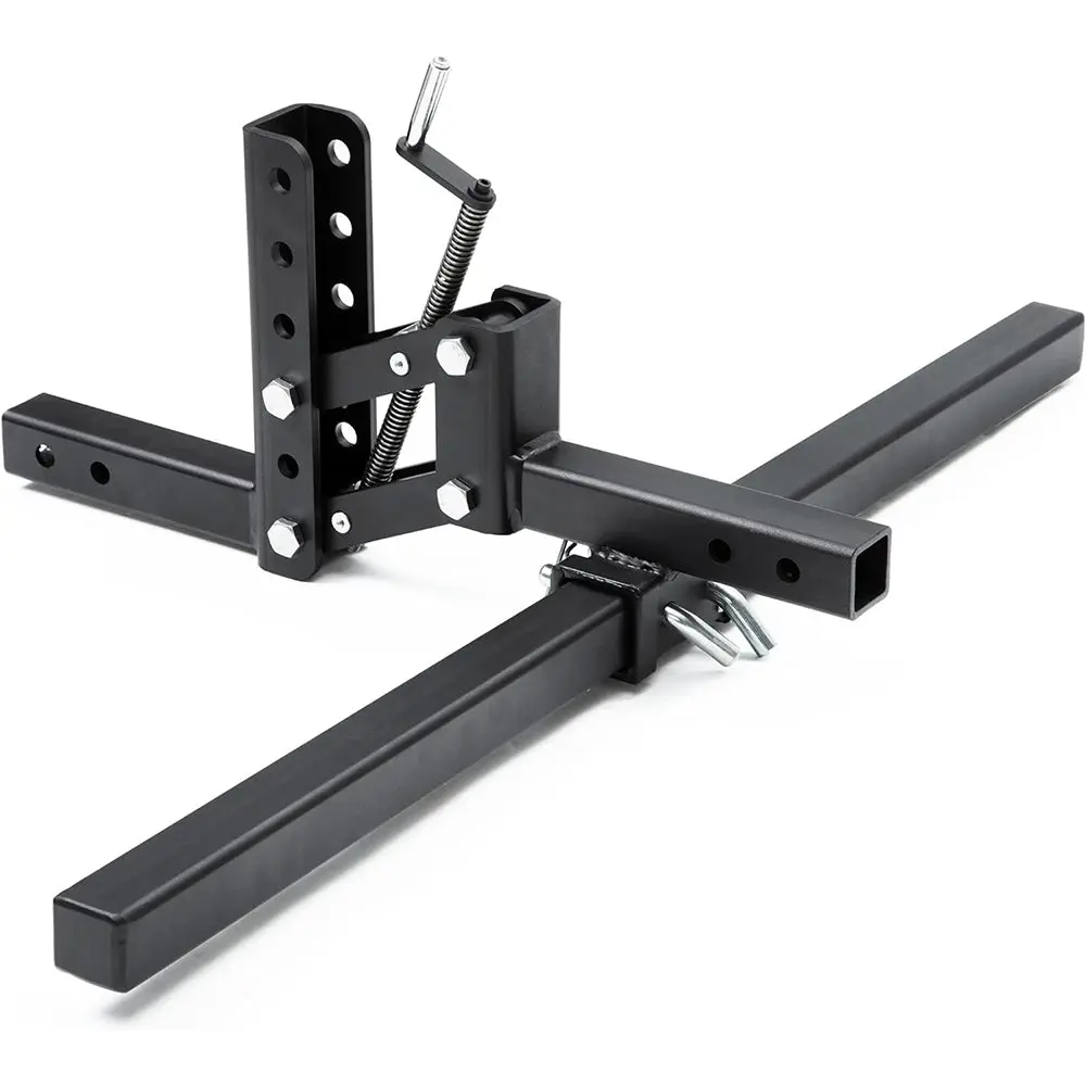 【GARVEE】ATV/UTV Lift System Attachments with Manual Implement Lift for 1-Point Implements, Featuring 2" Receivers, Quick Attach Accessories for ATV, UTV, and Tractors, 50 Inches Width with Height Adjustments
