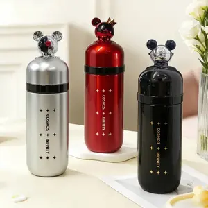 Star Bear's new popular stainless steel insulated water bottle with a back cover is a stylish and cool travel companion.