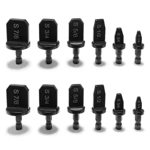 12Pcs HVAC Repair Kit, Air Conditioner Tube Expander Swaging Tool, Manual Pipe Swage Tool With Expander Boring Drill Bits for Soft Copper Tubing 1/4'' to 7/8'' - Home Improvement.