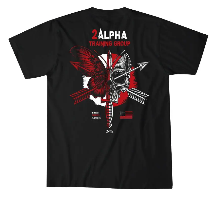 Howitzer Men's 100% Ringspun Cotton Jersey T-Shirt - 2 Alpha Graphic Short Sleeve Tops, Casual Premium Fit, Tagless Round Neck