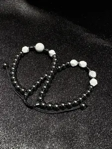 Energy Balance Double Layer Stretch Bracelet