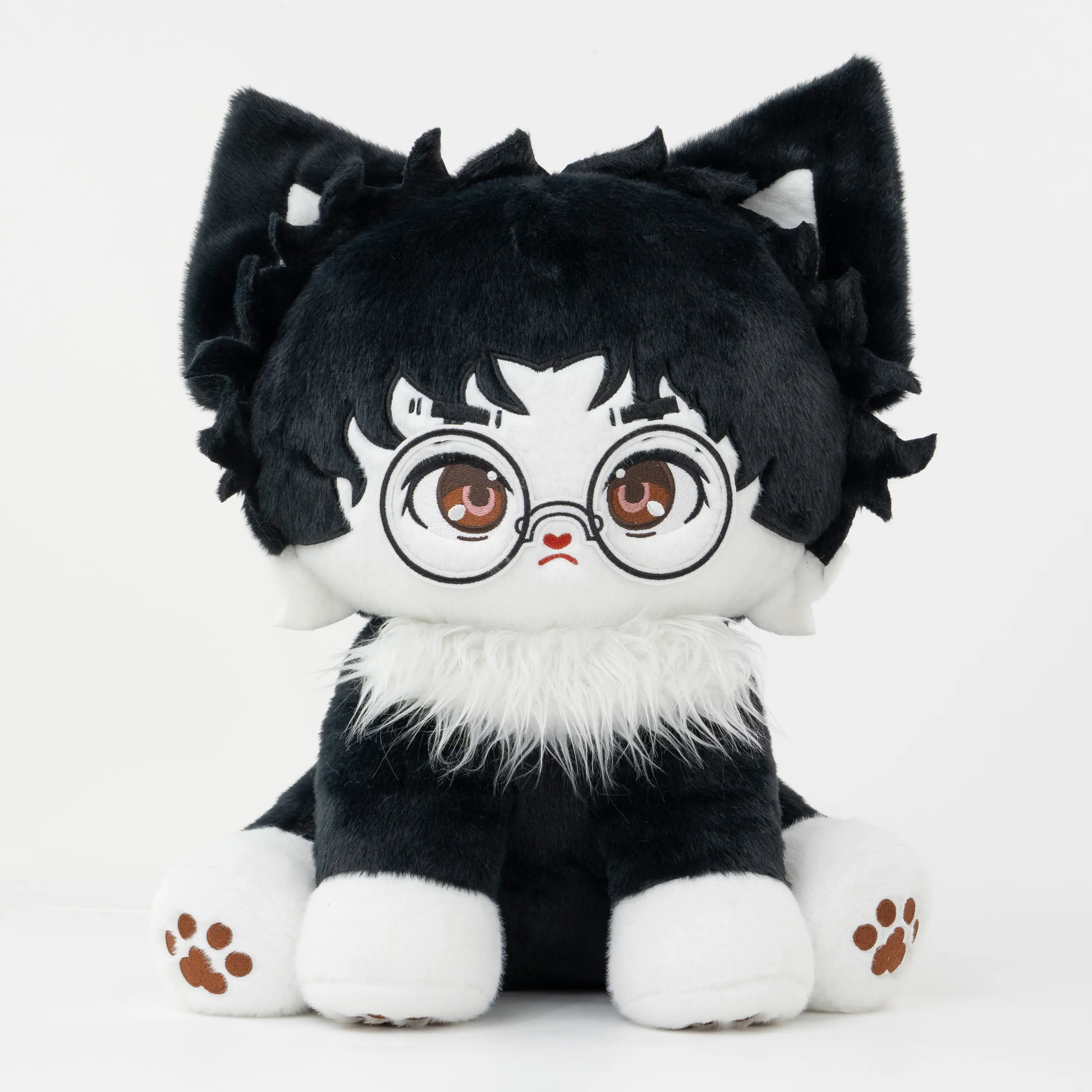 PLUSHSHOP Clearance 17in Okarmeow Soft Adorable Stuffed Animal - Kawaii Fluffy Plush Stuffed Toy, Cute Design, Huggable Doll for Gifting, Stuffed Animals