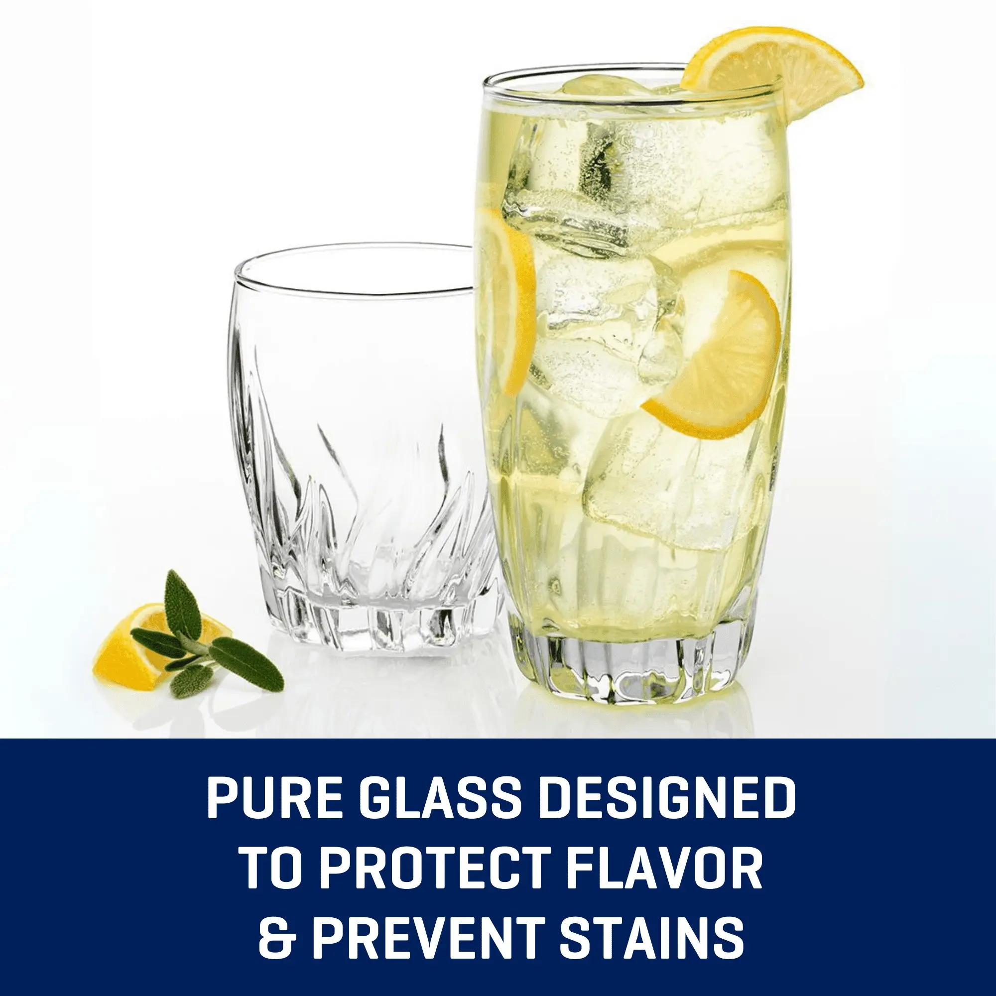 Mainstays 12 Piece Radiant Drinking Glasses Set, 16 oz & 12 oz Clear Glasses  - TikTok Shop