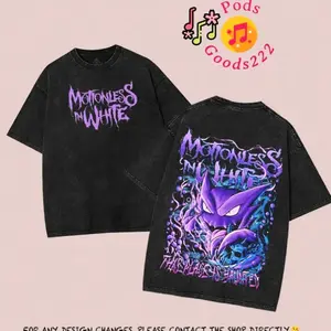 This Place Is Hauntered Classic T-shirt, Motionless in White shirt, Retro Music Tee, Rock Music Lover Shirt, Vintage Band Shirts Casual Comfort Cotton Fabric Fit Top , UnisexTop Clothing, Oversize Shirt, Vintage Outfit, y2k Styles, Gift for fan BS8