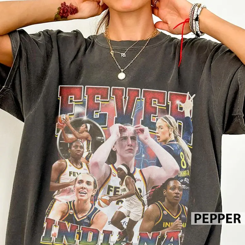 Comfort Colors Basketball Graphic Tee, Caitlin Clark Fan Shirt, WNBA Vintage Sports T-Shirt