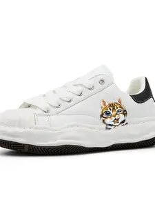 Men's Board Shoes, DIY Graffiti Customization, Painted Canvas Sneakers, Basketball Shoes, Cartoon Ink, Fashion Casual Shoes, Student Board Shoes