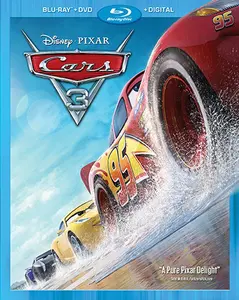 Cars 3  [BLU-RAY MOVIE] With DVD, Widescreen, 2 Pack, Ac-3/Dolby Digital, Digitally Mastered In HD, Dolby, Digital Theater System, Dubbed, Subtitled