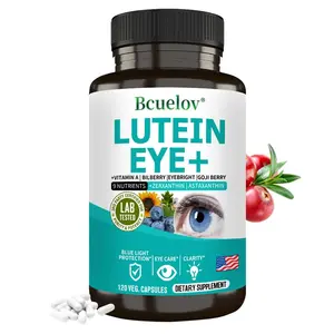 Bcuelov Lutein health supplements,support eye health,support visual function, 120 Capsules