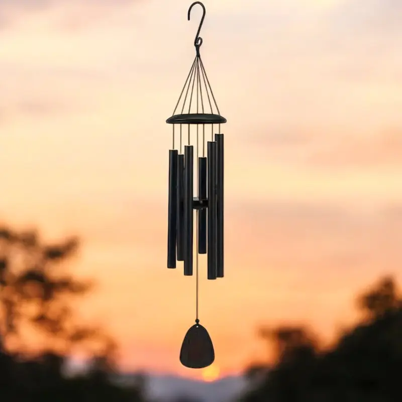 32" Aluminium Wind Chimes Outdoor - Memorial Hanging Wind Chime,Home Garden festival Ornaments Decoration,Zen Atmosphere decor patio Gift