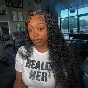 30” Burmese Curly Human Hair Wig 13x6 HD Lace Frontal 180 Density