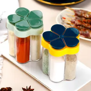 Portable Camping Spice Bottle Set, Outdoor Sealed Container for Picnics and Travel, Convenient Storage for Barbecue and Camping, Kitchen, Kitchen Gadgets, Salt Pepper Shakers
