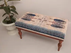 Bench for bedroom, Window bench, Farmhouse bench, Hallway bench, Footstool ottoman, Boho piano bench, Entry bench, Handmade furniture