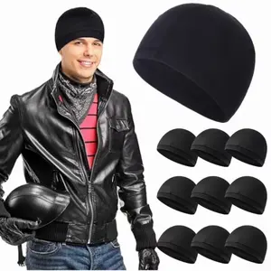9 Pcs Lightweight Cooling Skull Caps | Moisture Wicking Camo Liner for Running, Cycling | Unisex Headwear for Active Lifestyles