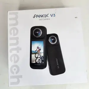 Mentech Panox V3 360 Camera - 5.7K Video, Waterproof, GPS, Touchscreen (A6)