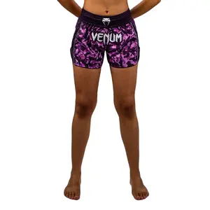 Venum Iris Muay Thai Shorts - Plum/pink