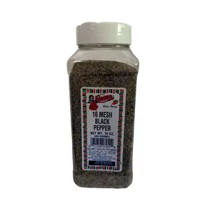 Bolner's Fiesta 16 Mesh Black Pepper 16 Ounce Jar Flavor Spice