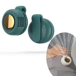 Portable Mini Fan, USB Rechargeable Clip-on Fan, Adjustable 3-speed Waist Fan, Compact Personal Fan for Outdoor Travel