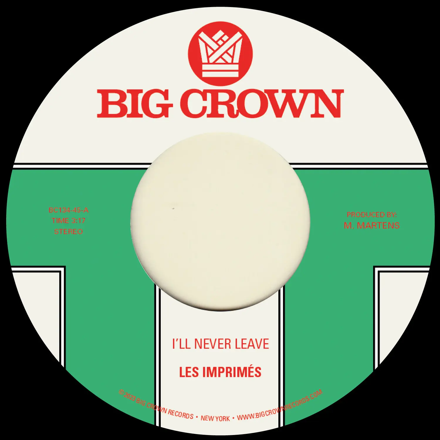 Les Imprimes - I'll Never Leave B/w If I  [7-INCH SINGLE VINYL RECORD]