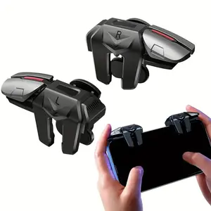 L2R2 2 Triggers 13 in 1 PUBG Mobile Triggers Combo for iPhone & Android Phones - Comprehensive Controller for PUBG, Fortnite, Call of Duty & Rules of Survival