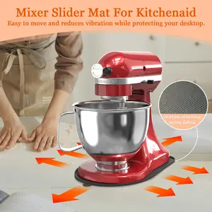 Kitchenaid Anti-Slip Mat for 5 Quart Stand Mixer, Easy Clean, Vibration Proof, Kitchen Accessories, Baking Supplies, Easy To Clean