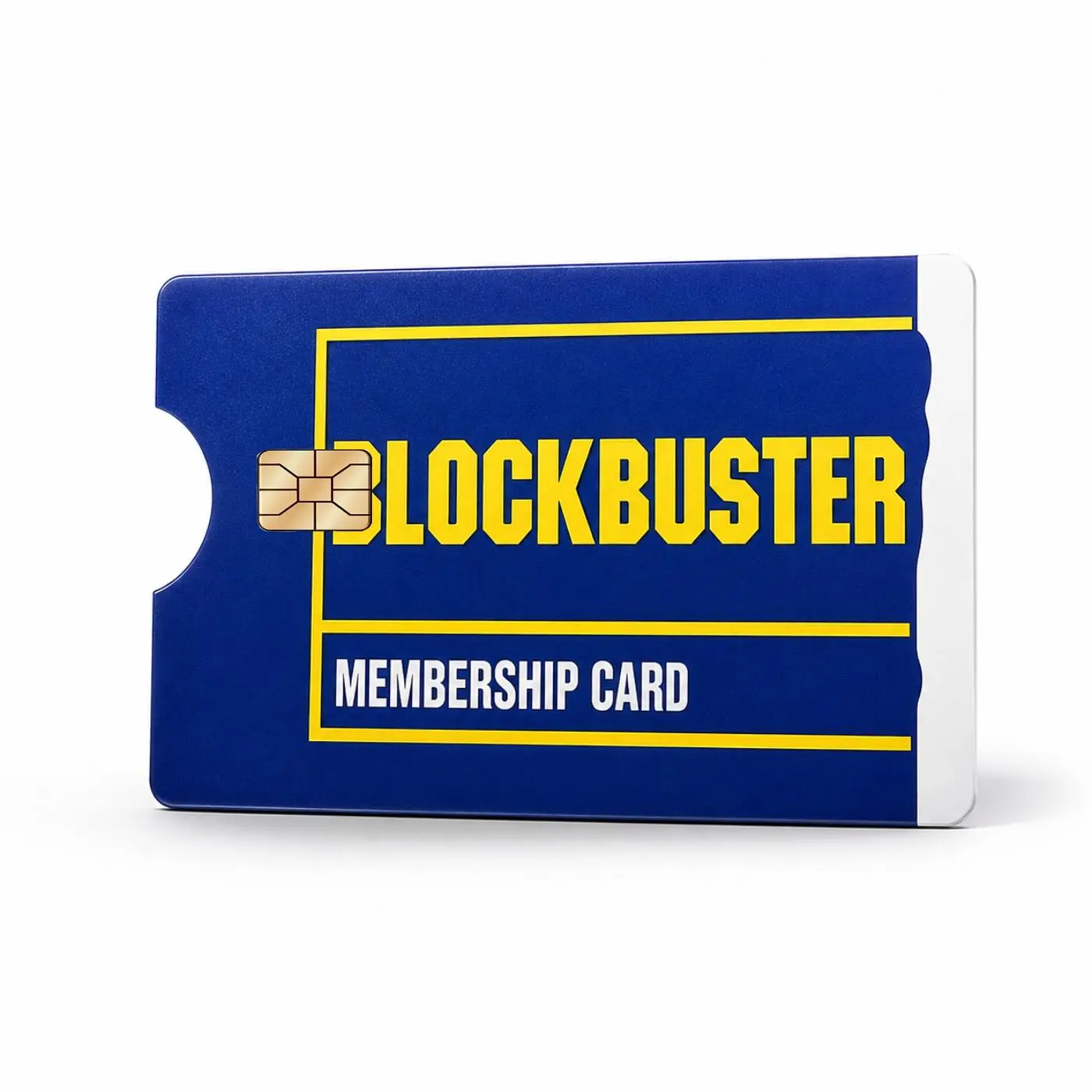 Retro Blockbuster Video Membership Credit Card Sticker, Vintage 90s Nostalgia Debit Card Skin, Funny Movie Fan Card Cover Wrap