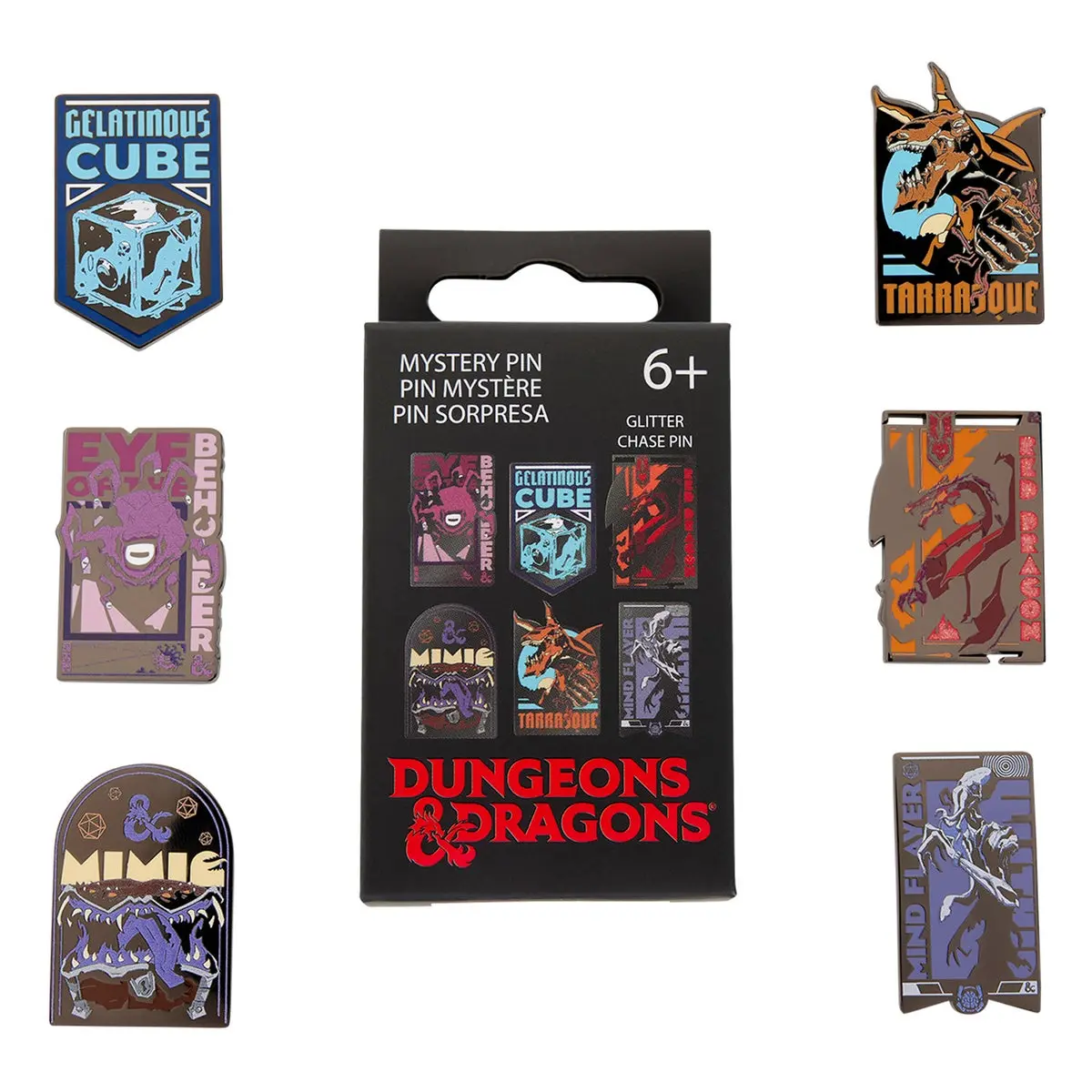 Dungeons & Dragons Blind Box Pin, Collectible Lapel Pin, Decorative Bag Accessory Charm, Lapel Pins, Collectible Pins