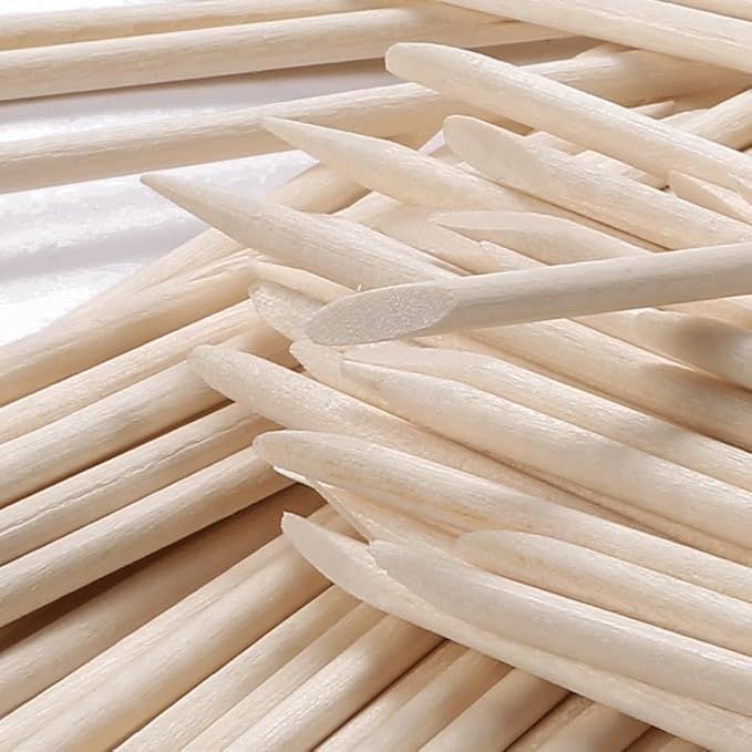 120 Pcs Wooden Wax Sticks - Waxing Sticks - For Body Legs Face Eyebrow Waxing Applicator Spatulas for Hair Removal or Wood Craft Sticks