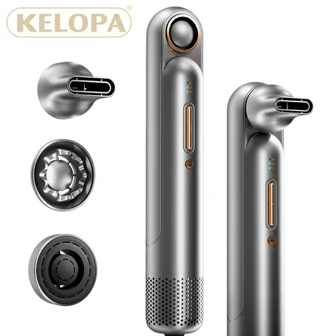 Hair Dryer, 1200W Brushless Motor, Aromatherapy, Negative Ions, 3 Magnetic Attachments, Quick Dry, Ergonomic Design, Low Noise, Versatile Styling, Travel-Friendly